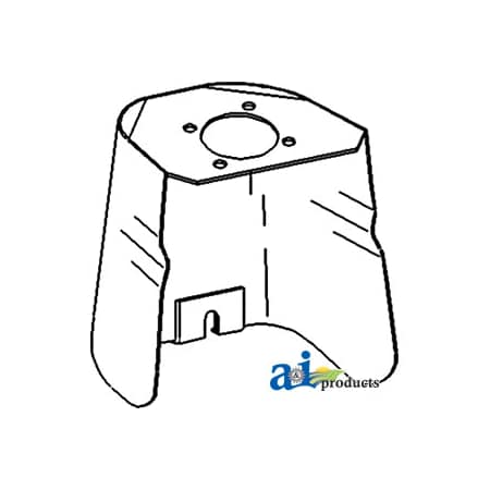 A & I Products Shield, PTO 11" x6" x7.5" A-72160172